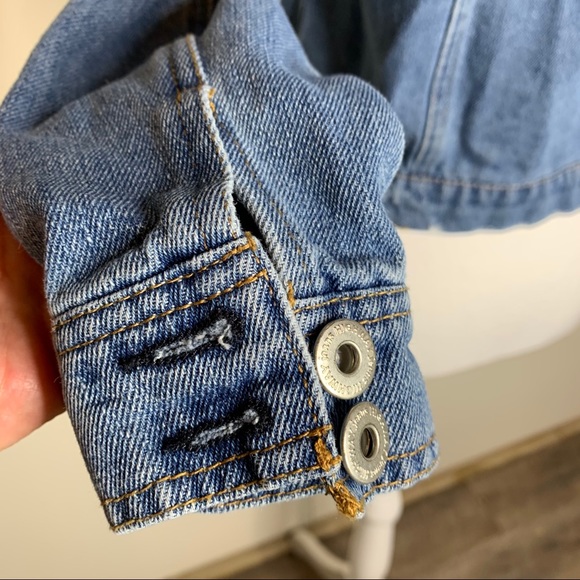 DISTRESSED DESTROYED DENIM JEAN JACKET - Picture 9 of 13